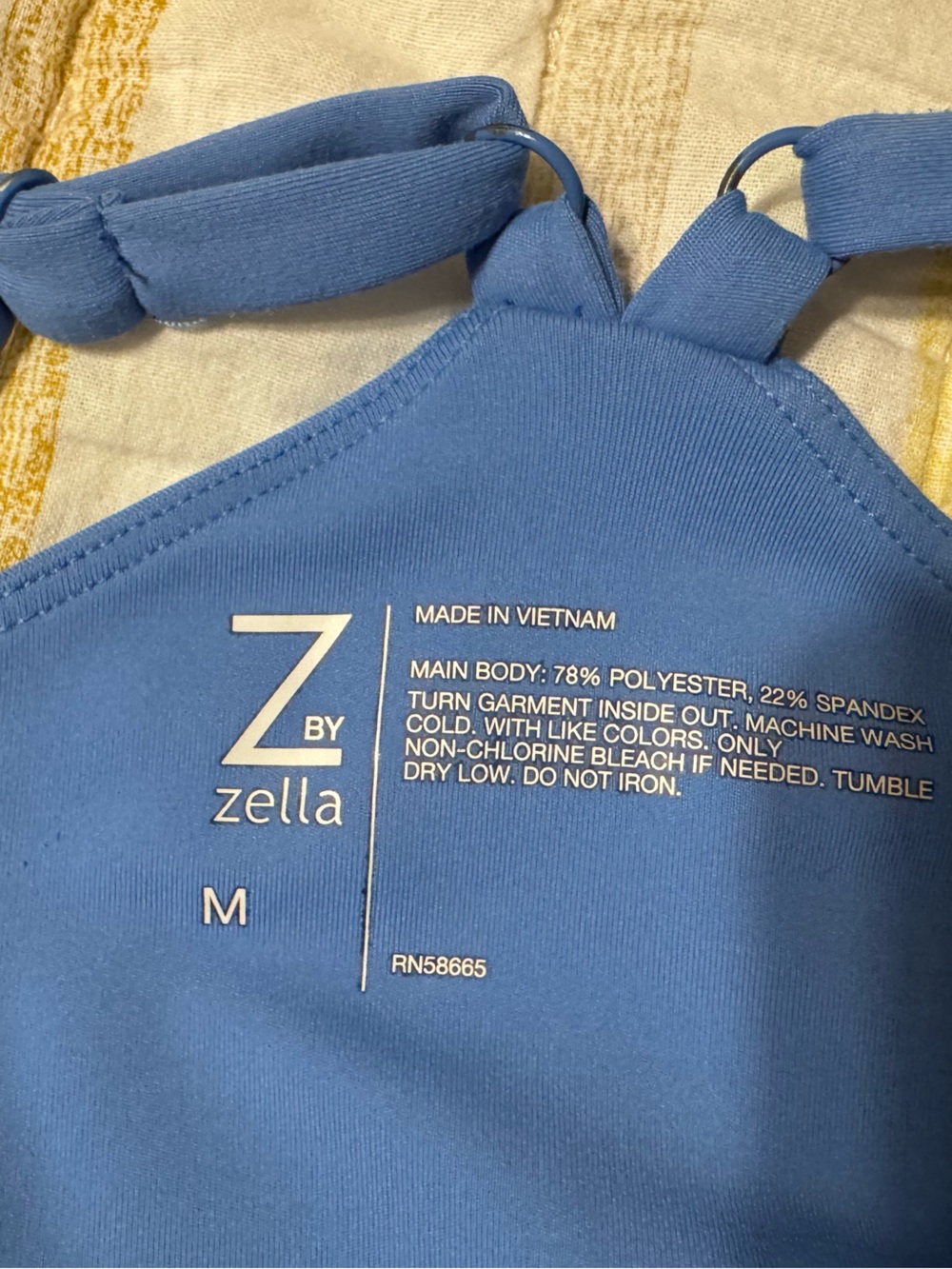 Zella Blue performance dress/romper - Picture 9 of 10